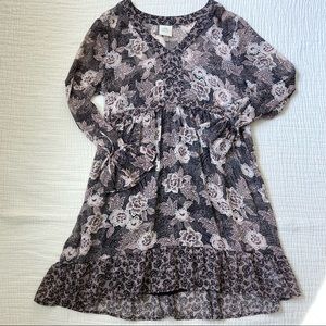 Floral Knox Rose Bohemian Dress, size Medium